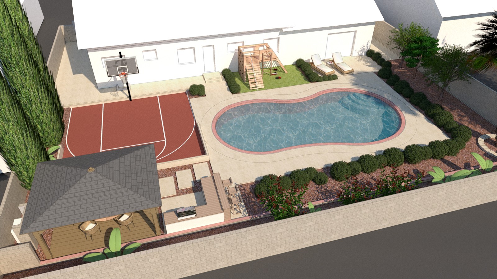 Renowacja ogrodu w Los Angeles